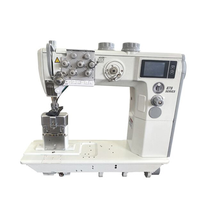 Máquina de coser industrial para material mediano