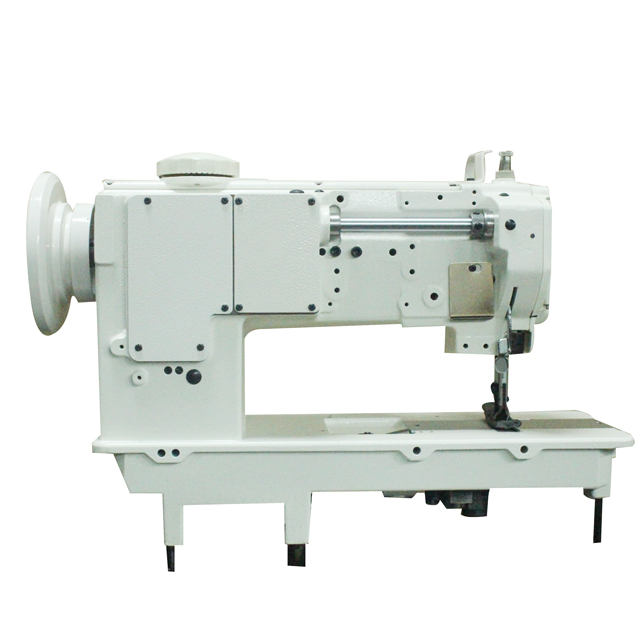 Máquina de coser de punto de cadeneta de peso medio-pesado con alimentación compuesta de 1 y 2 agujas con pie móvil